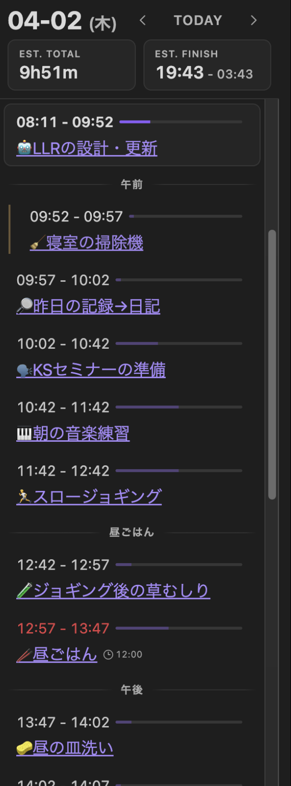 Summary View